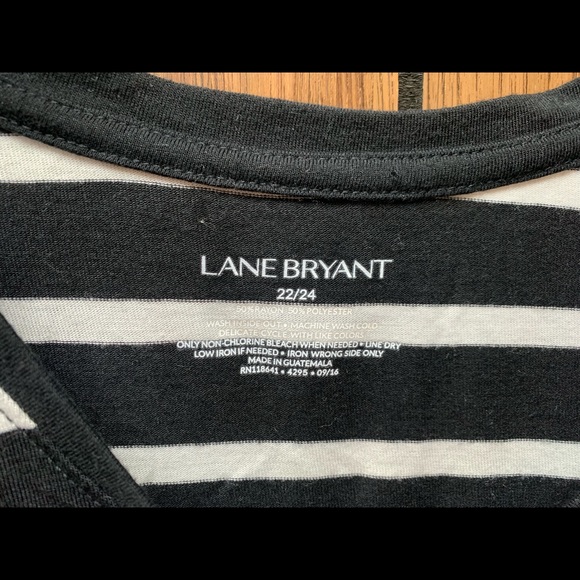 Lane Bryant striped top - Picture 3 of 4